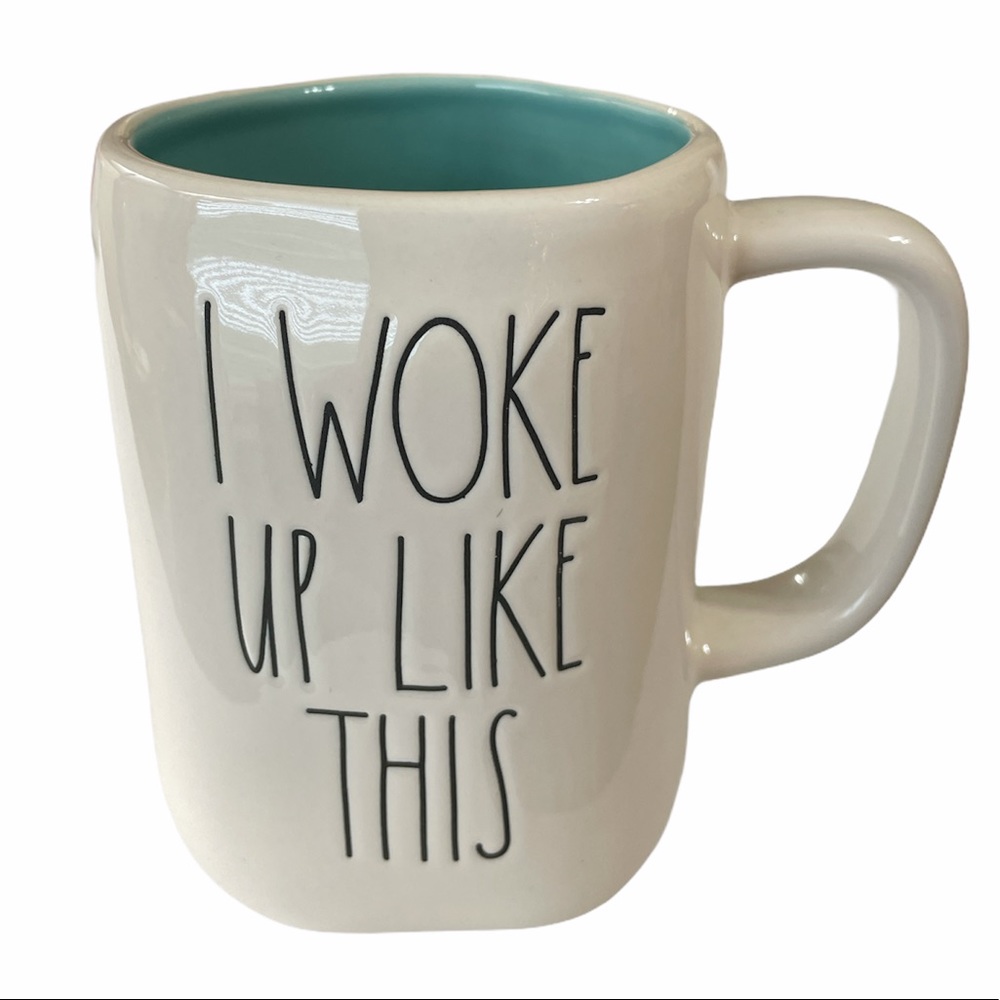 NEW Rae Dunn I WOKE UP LIKE THIS Mug